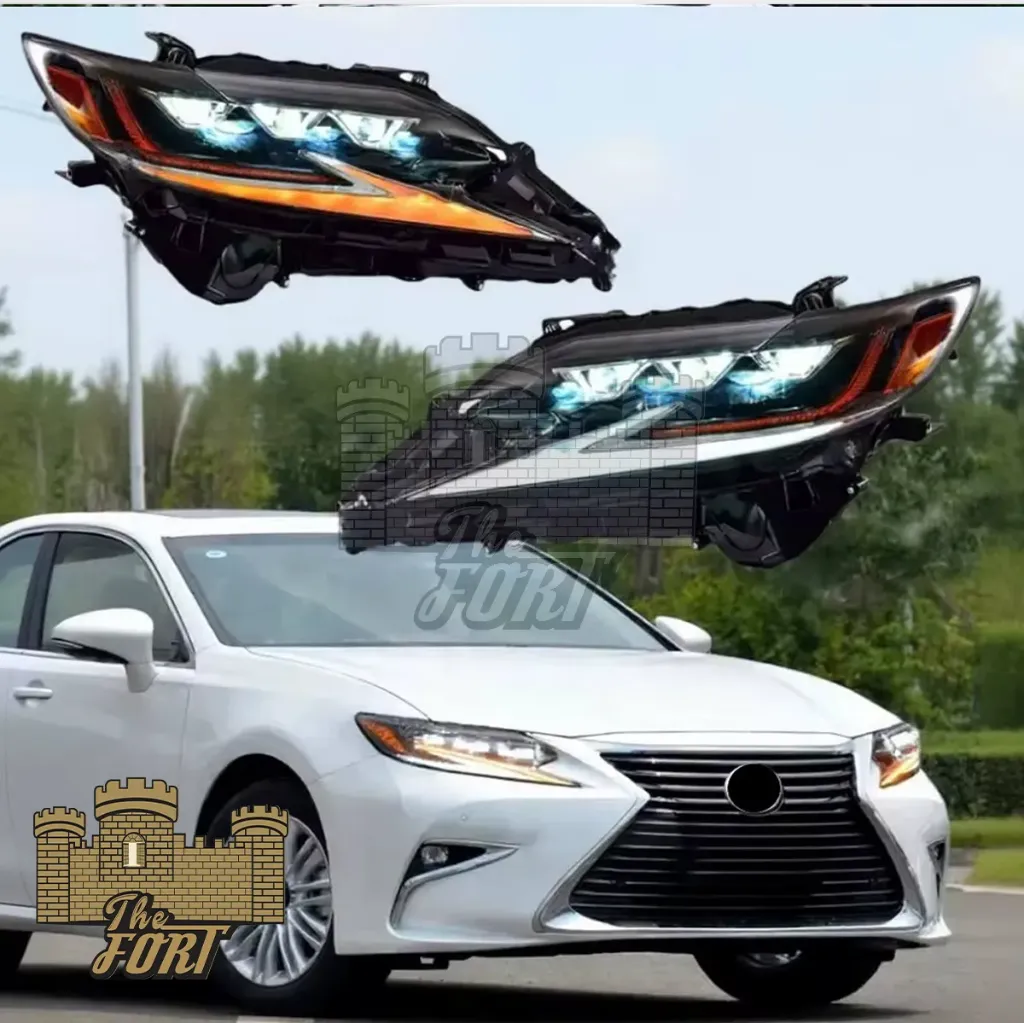 LEXUS ES 350 16-18 HEAD LIGHT 3 EYES SET | Arabian Furt Auto Spare Parts